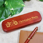Motorcycle Rosewood Pen Set